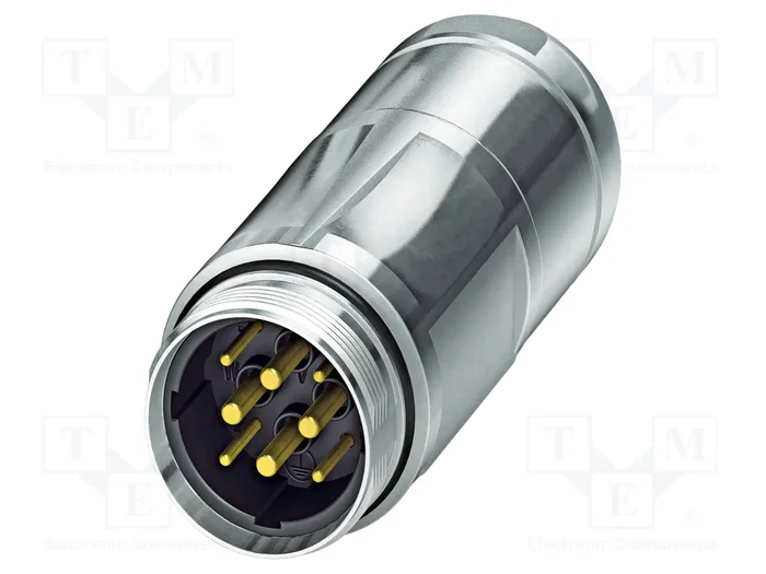 PHOENIX CONTACT Enchufe Industrial M40 Serie SM 8 Pines IP67 PHOENIX CONTACT Enchufe Industrial M40 Serie SM 8 Pines IP67