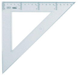 Escuadra Cristal Safta 30 Centimetros (Set de 20)