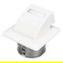 Digitus Toma Mural Fibra Óptica FTTH SC/LC Empotrada para Interior Blanco ABS IP20