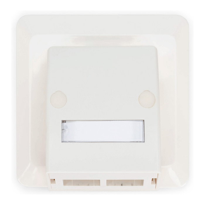 Digitus Toma Mural Fibra Óptica FTTH SC/LC Empotrada para Interior Blanco ABS IP20 Digitus Toma Mural Fibra Óptica FTTH SC/LC Empotrada para Interior Blanco ABS IP20