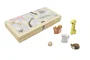 DKD Home Decor Set de Juego de Mesa de Madera Multicolor de 7 Piezas