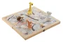 DKD Home Decor Set de Juego de Mesa de Madera Multicolor de 7 Piezas