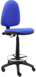 PIQUERAS Y CRESPO Taburete con ruedas Alarcon Bali Azul