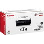 Canon Cartucho de Tóner 732H BK Negro de Alto Rendimiento (XL)