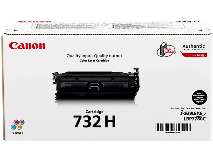 Canon Cartucho de Tóner 732H Negro XL Canon Cartucho de Tóner 732H Negro XL