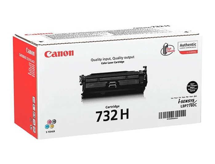 Canon Cartucho de Tóner 732H Negro XL Canon Cartucho de Tóner 732H Negro XL