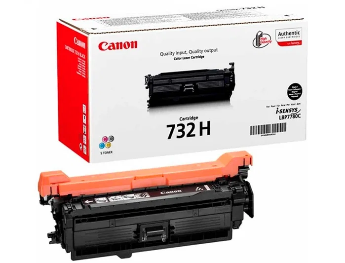 Canon Cartucho de Tóner 732H Negro XL Canon Cartucho de Tóner 732H Negro XL