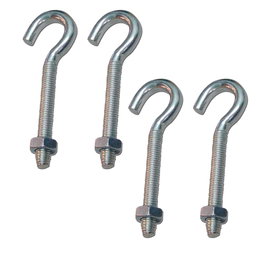 Edm Hembrilla abierta con tuerca HM02, M4 x 30 mm, zincado
