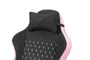 Mars Gaming MGC-X Silla Gaming Ergonómica Reclinable con Reposapiés, Reposabrazos Ajustable y Cojines Lumbar/Cervical - Negro y Rosa
