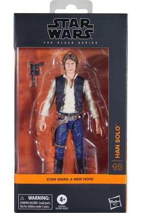 Hasbro Star Wars The Black Series Figura Han Solo - Una nueva esperanza