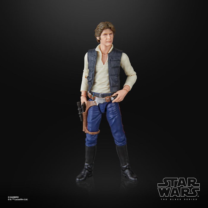 Hasbro Star Wars The Black Series Figura Han Solo - Una nueva esperanza Hasbro Star Wars The Black Series Figura Han Solo - Una nueva esperanza