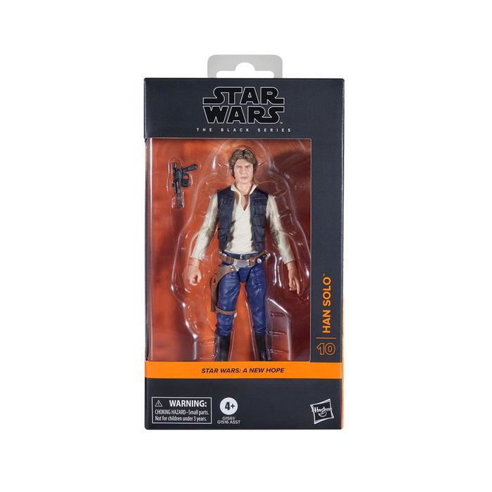 Hasbro Star Wars The Black Series Figura Han Solo - Una nueva esperanza Hasbro Star Wars The Black Series Figura Han Solo - Una nueva esperanza