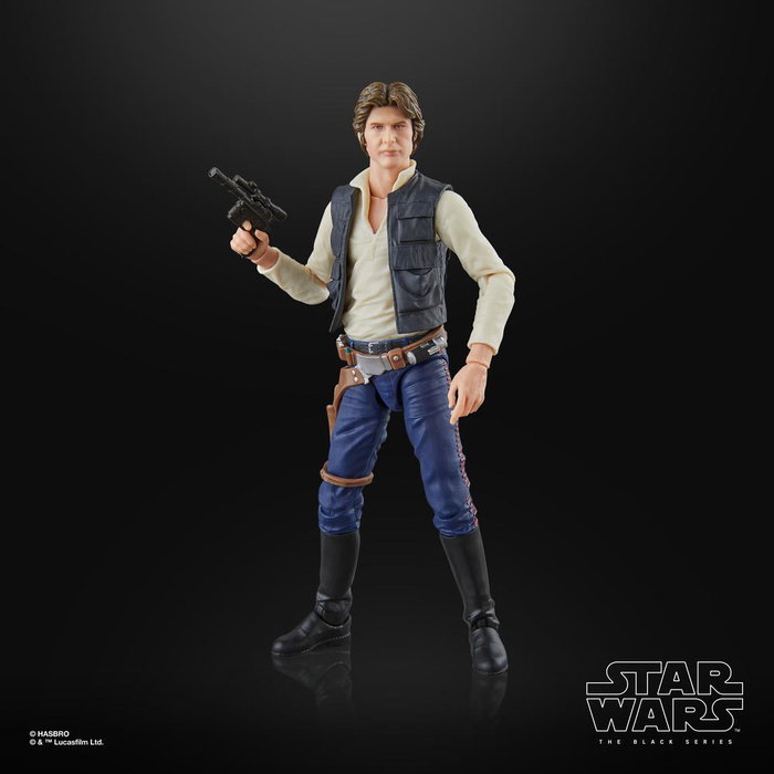 Hasbro Star Wars The Black Series Figura Han Solo - Una nueva esperanza Hasbro Star Wars The Black Series Figura Han Solo - Una nueva esperanza
