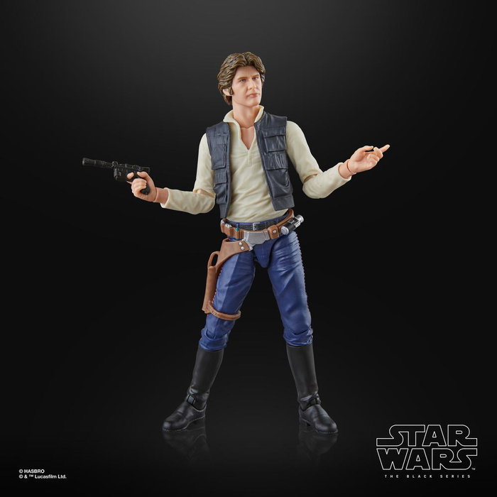 Hasbro Star Wars The Black Series Figura Han Solo - Una nueva esperanza Hasbro Star Wars The Black Series Figura Han Solo - Una nueva esperanza