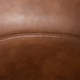 Silla Marrón Metal / Simil Piel 59 X 50,50 X 81,50 cm (Set de 2)