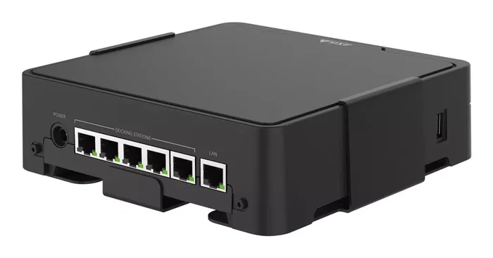 AXIS AXIS W800 Controlador de Sistema 01964-003 para Cámaras de Uso Corporal, 10/100/1000 Mbit/s, 6 Puertos LAN, SSD 480 GB, Admite hasta 40 Cámaras y 5 Estaciones