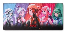 XPG Alfombrilla Gaming Frontline Xtreme Saga 01 - XL (900mm x 400mm) Negro