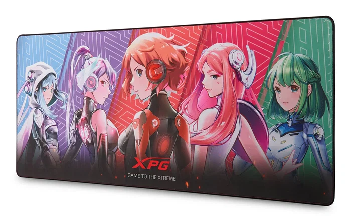 XPG Alfombrilla Gaming Frontline Xtreme Saga 01 - XL (900mm x 400mm) Negro