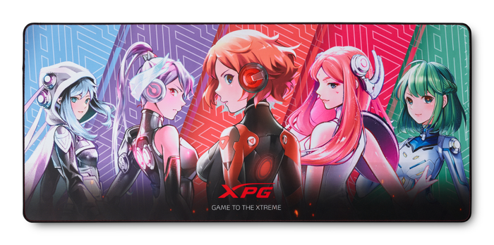 ADATA XPG Frontline XL Xtreme Saga 01 Alfombrilla gaming 900x400mm Negra ADATA XPG Frontline XL Xtreme Saga 01 Alfombrilla gaming 900x400mm Negra