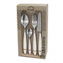 Set 20 Cubiertos Acero Inox Colorfull Pradel 18-0-1,5 mm