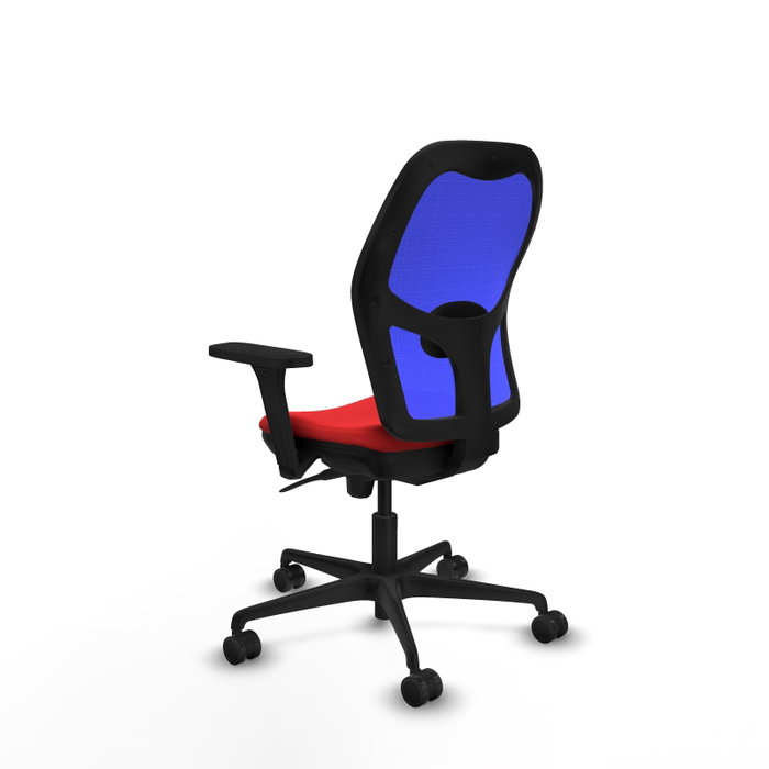PIQUERAS Y CRESPO Silla de oficina Jorquera con mecanismo Sincro, Negro