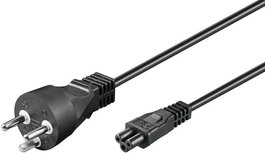 MicroConnect Cable de Alimentación Dinamarca Tipo K C5, 1m