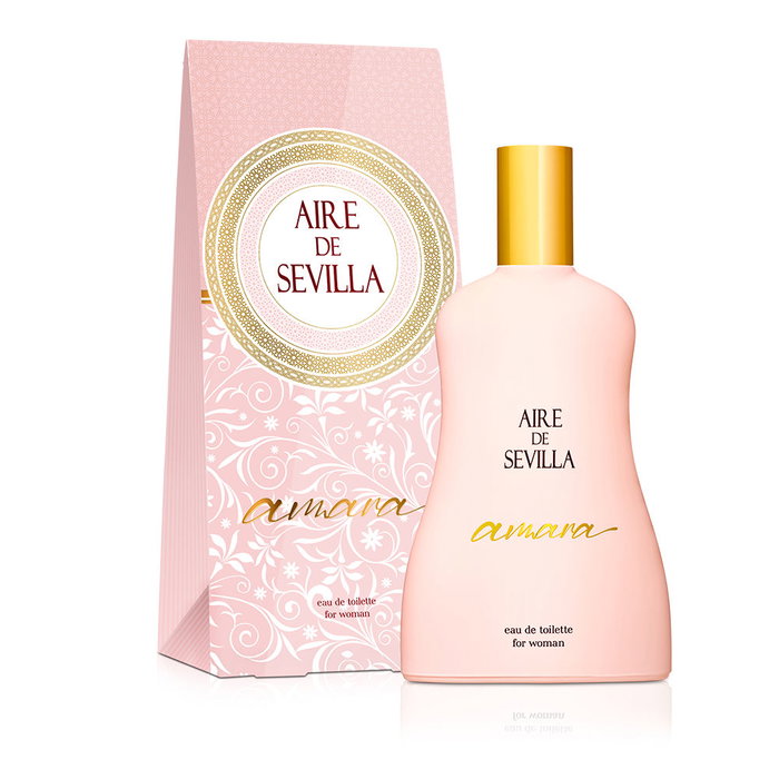 Aire Sevilla AMARA Eau de Toilette Vaporizador 150 ml - Fragancia para Mujer con notas de Vainilla, Ámbar y Flores