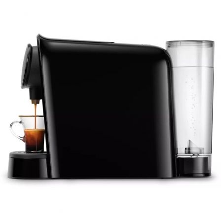Cafetera de Cápsulas Philips L'Or Barista LM8012/65/ Negro Piano/ Compatible cápsulas Nespresso y L'OR/ Incluye 50 Cápsulas