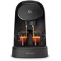 Cafetera de Cápsulas Philips L'Or Barista LM8012/65/ Negro Piano/ Compatible cápsulas Nespresso y L'OR/ Incluye 50 Cápsulas