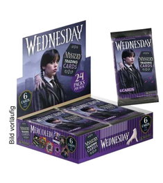 Panini Miércoles Trading Cards Flow Pack Box (24 sobres)