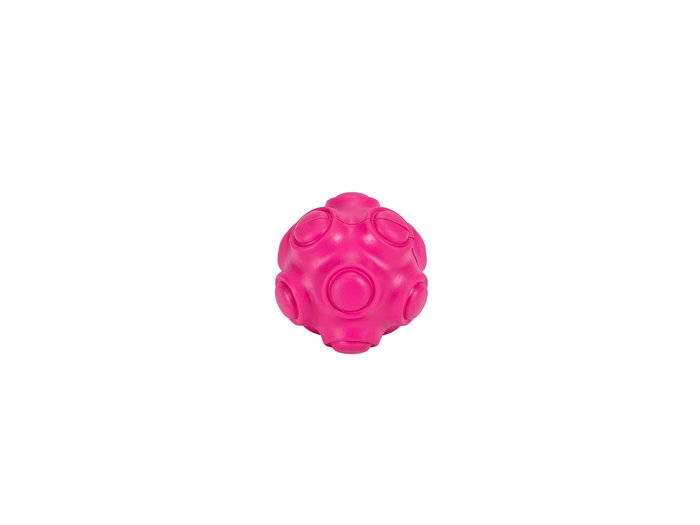 FREEDOG Pelota de Goma Rivet Fucsia 7,8cm FREEDOG Pelota de Goma Rivet Fucsia 7,8cm