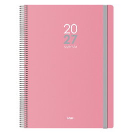 Dohe Agenda Anual 2027 Memphis Rosa con Espiral