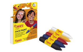 Jovi Estuche 5 Barras De Maquillaje En Barra 5,6 gr Colores Surtidos (Blanco, Amarillo, Rojo, Azul, Negro)