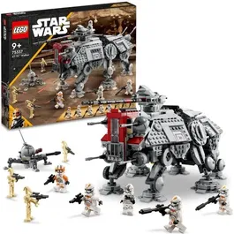 Lego Star Wars 75337 AT-TE Walker Juguete con 5 Minifiguras, La Venganza de los Sith