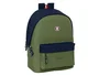 Safta Mochila Doble para Portátil 15,6'' con USB El Pulpo Verde
