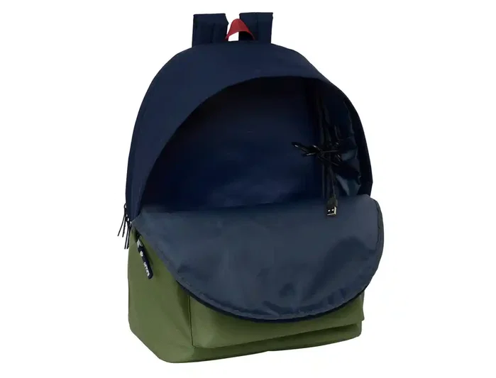 Safta Mochila Doble para Portátil 15,6'' con USB El Pulpo Verde