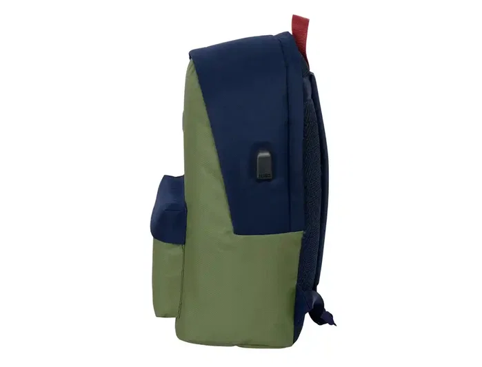 Safta Mochila Doble para Portátil 15,6'' con USB El Pulpo Verde