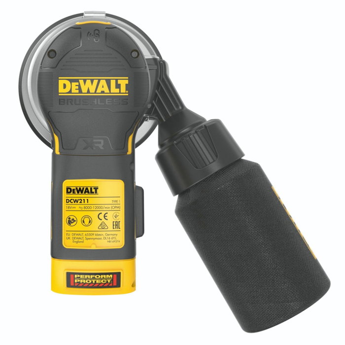 DeWalt DCW211P2-QW Lijadora Orbital Aleatoria Inalámbrica 125 mm
