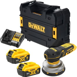 DeWalt DCW211P2-QW Lijadora Orbital Aleatoria Inalámbrica 125 mm