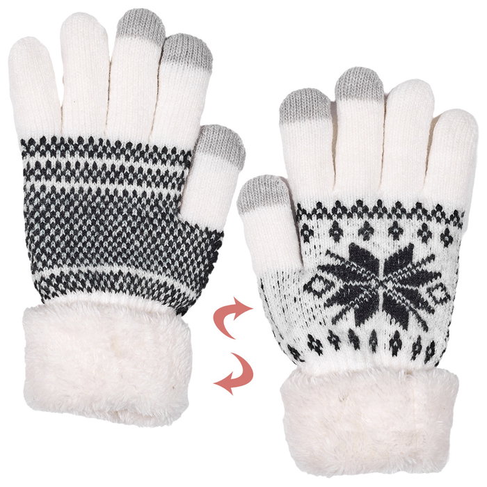 Sensly Guantes Táctiles Sherpa de Poliéster