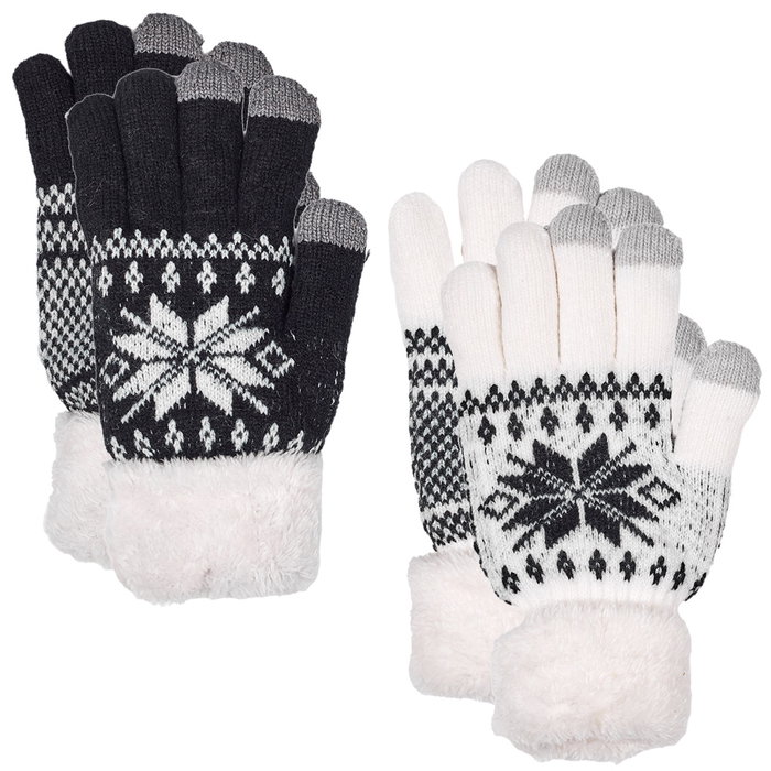 Sensly Guantes Táctiles Sherpa de Poliéster