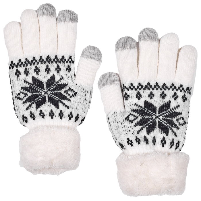 Sensly Guantes Táctiles Sherpa de Poliéster