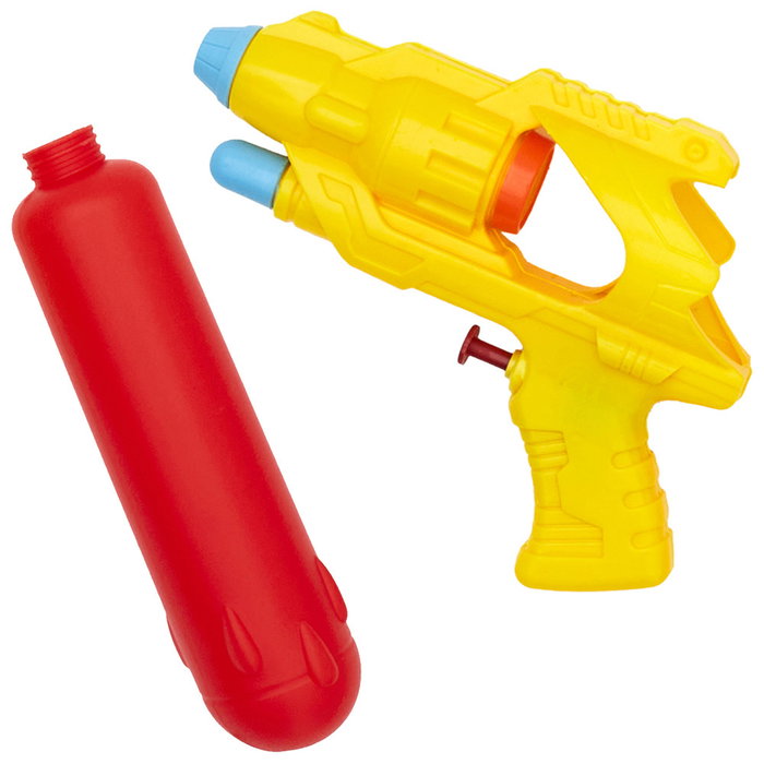 Jeux 2 momes Pistola de Agua Infantil 26 cm con Depósito Extraíble para Rellenar Fácilmente Juguete Verano Colores Surtidos