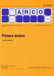 ARCO, Primera lectura. Letra de imprenta