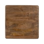Ixia Mesa de Centro de Madera de Mango Marrón 60x60x45 cm