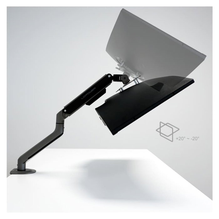 LC-Power LC-EQ-A32B FLEXX Monitor Arm Black LC-Power LC-EQ-A32B FLEXX Monitor Arm Black