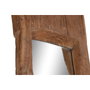 DKD Home Decor Espejo de Teca y Cristal Natural 45x45x285 cm