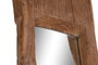 DKD Home Decor Espejo de Teca y Cristal Natural 45x45x285 cm
