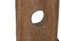DKD Home Decor Espejo de Teca y Cristal Natural 45x45x285 cm