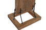 DKD Home Decor Espejo de Teca y Cristal Natural 45x45x285 cm